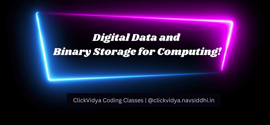Digital Data and Binary Storage in Computing
